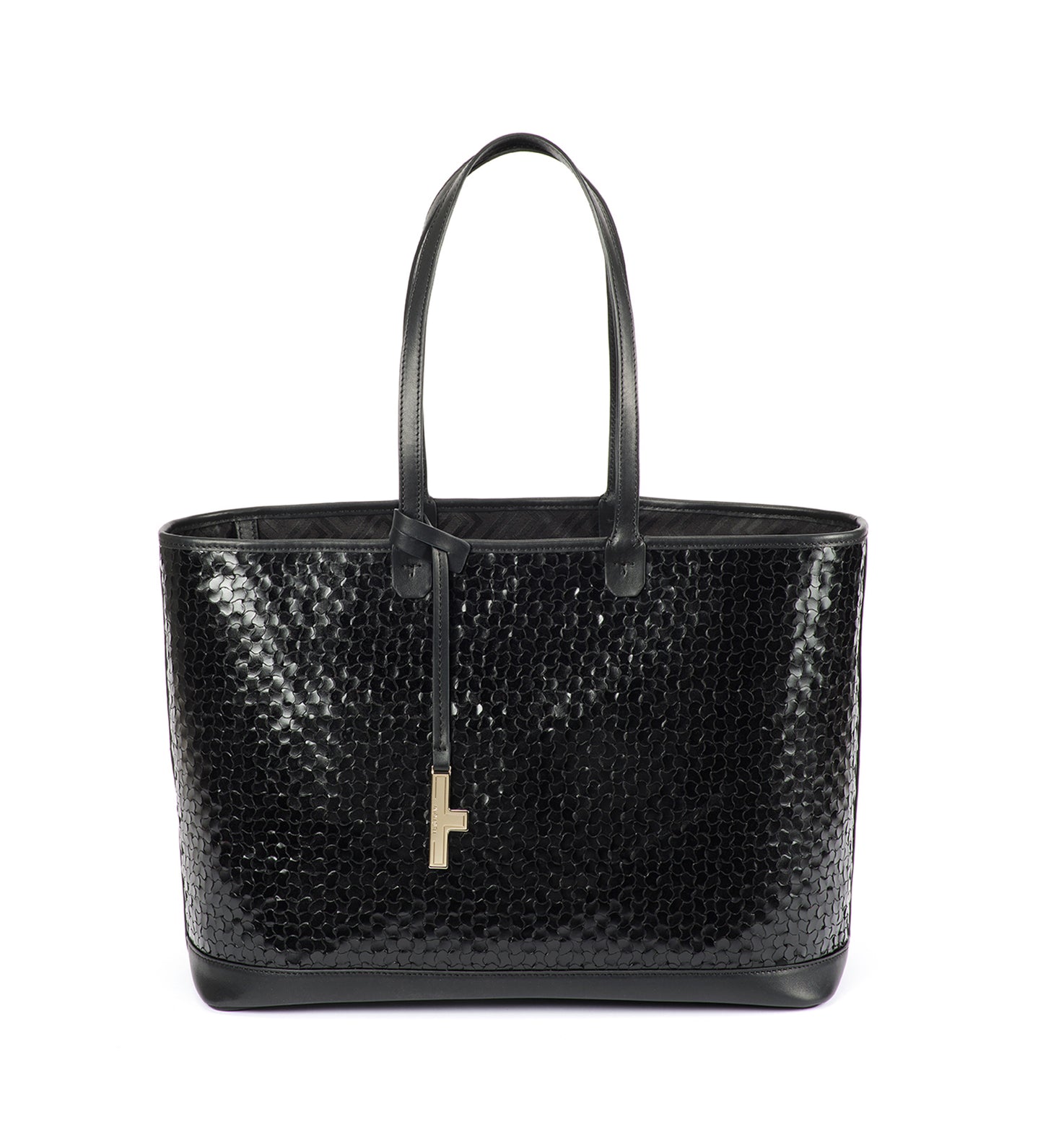 BEATRICE BIG LEATHER TOTE BAG