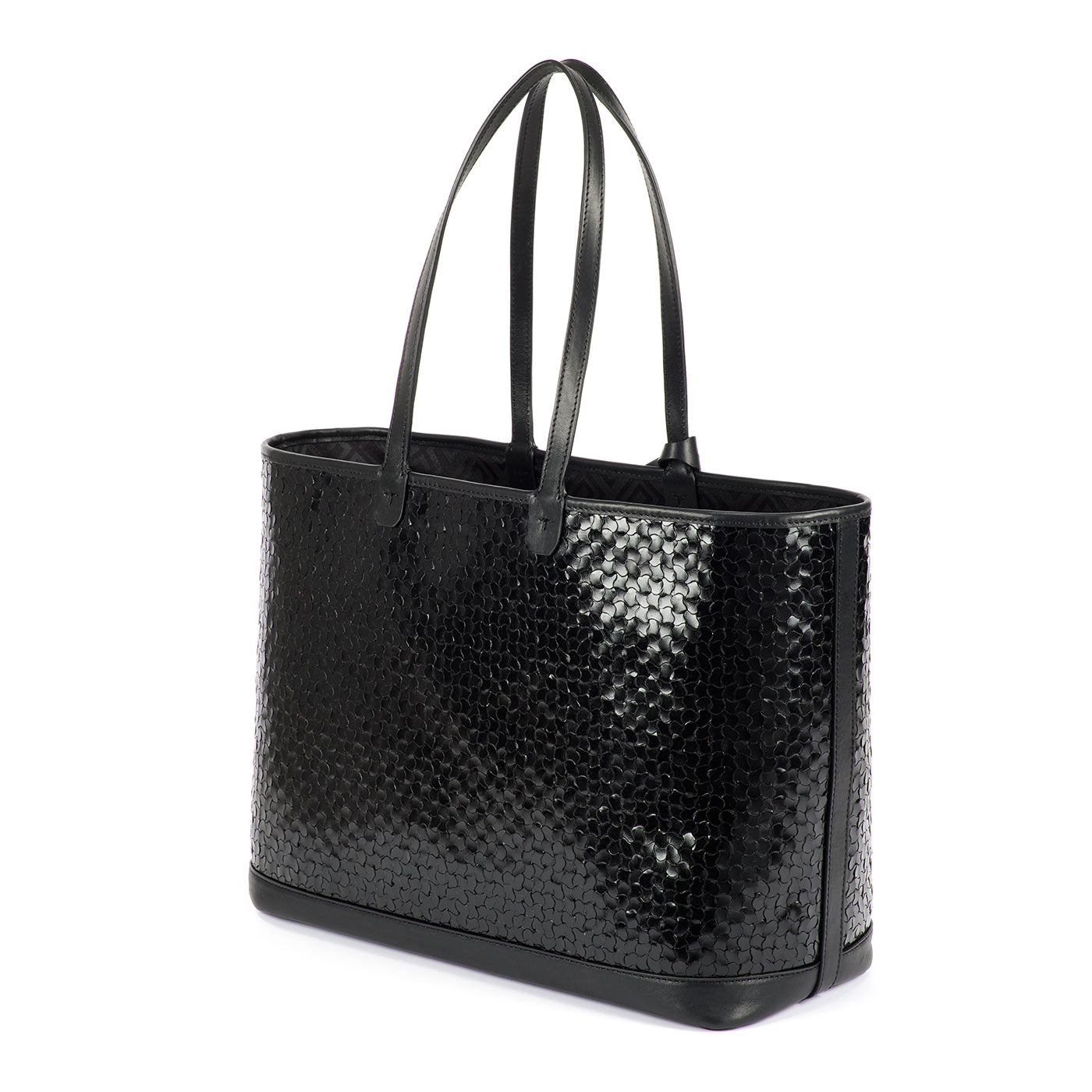 BEATRICE BIG LEATHER TOTE BAG