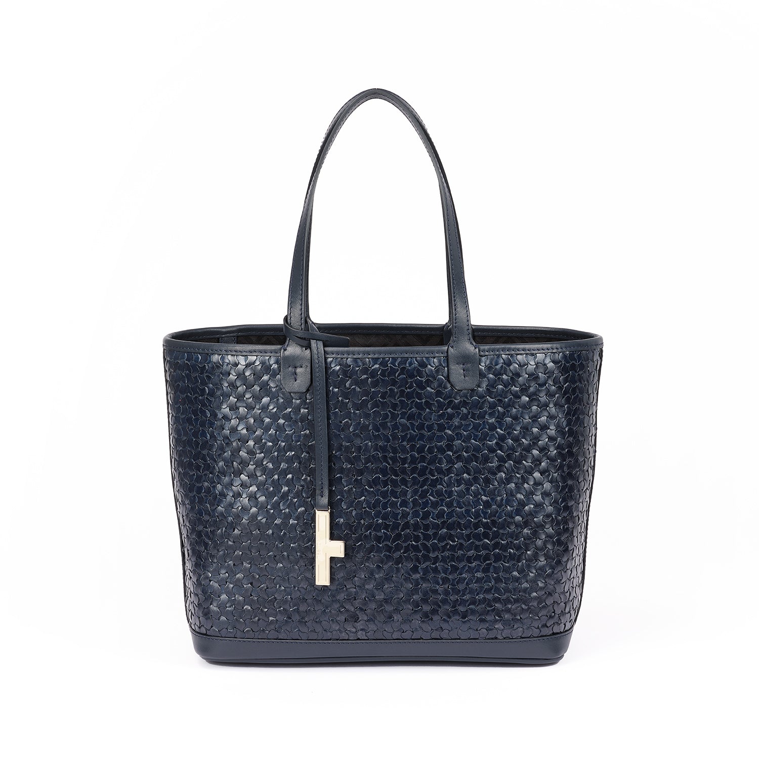 BEATRICE MIDI LEATHER TOTE BAG