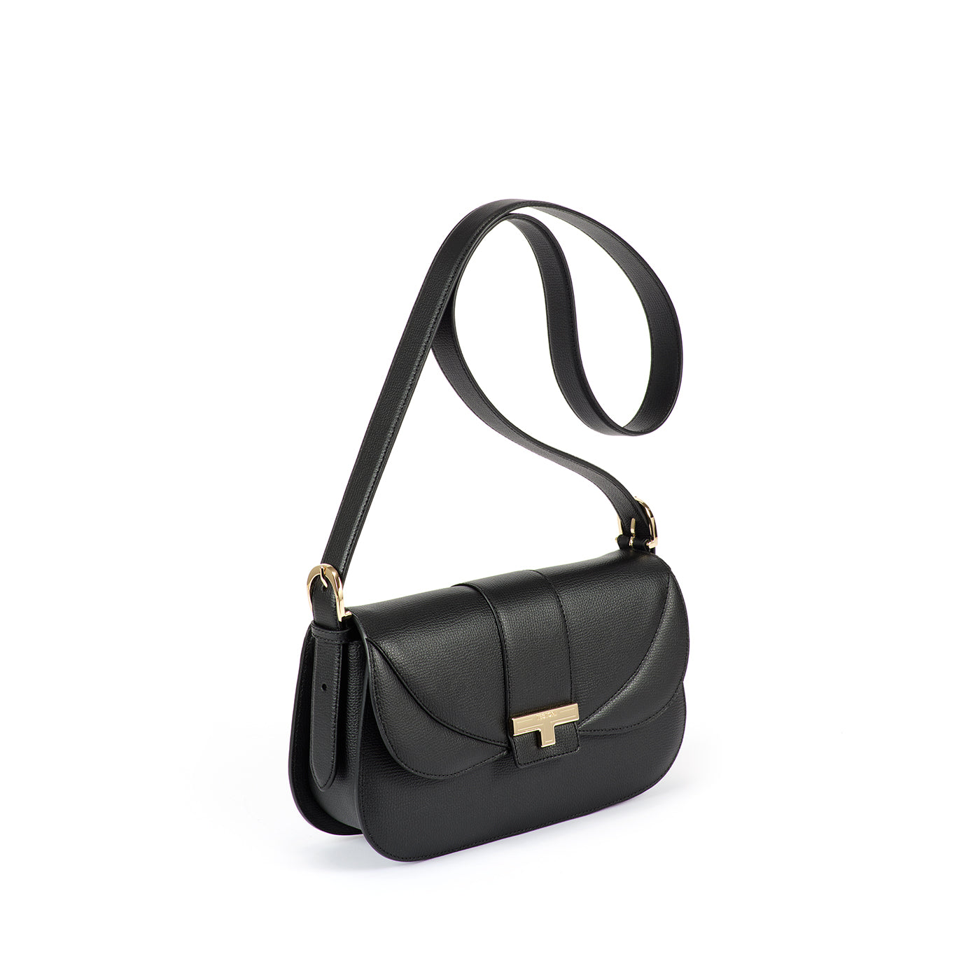 ALMA LEATHER SHOULDER BAG