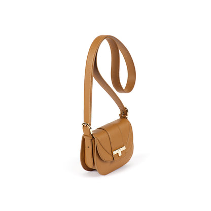 ALMA LEATHER SHOULDER BAG