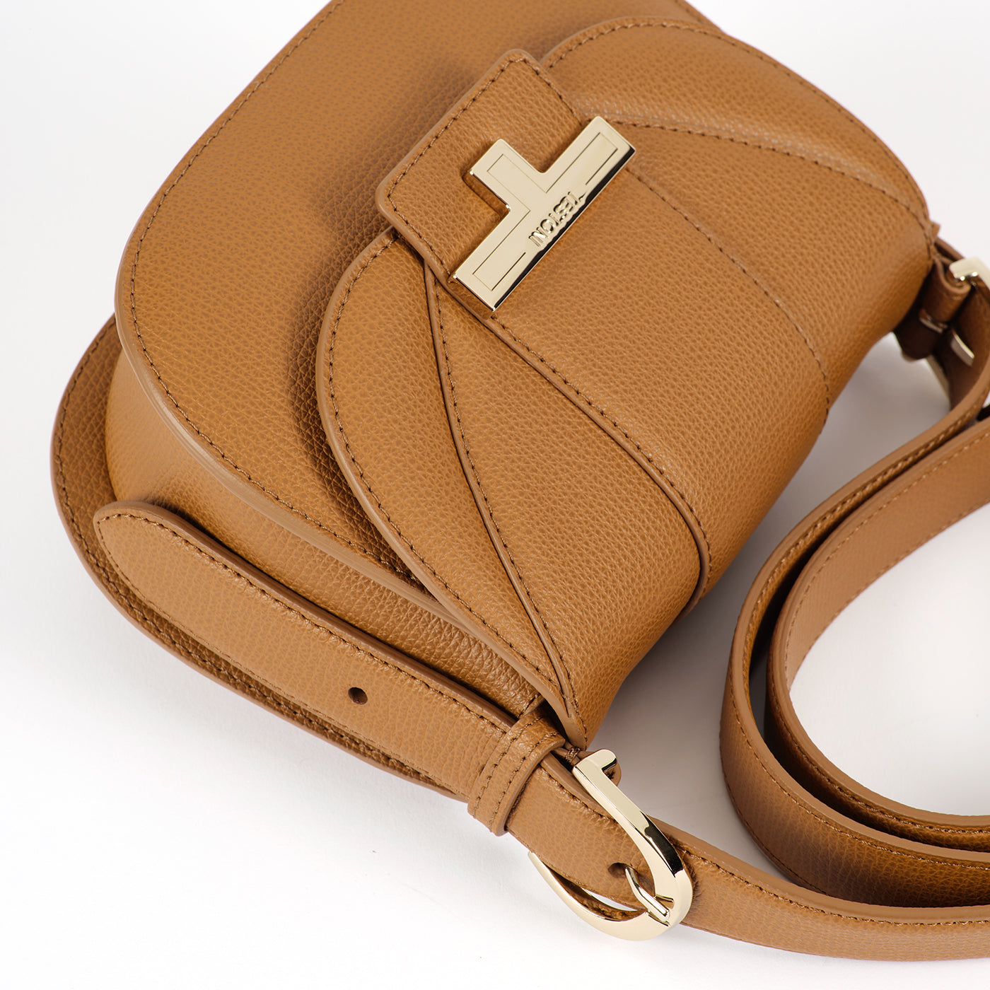 ALMA LEATHER SHOULDER BAG