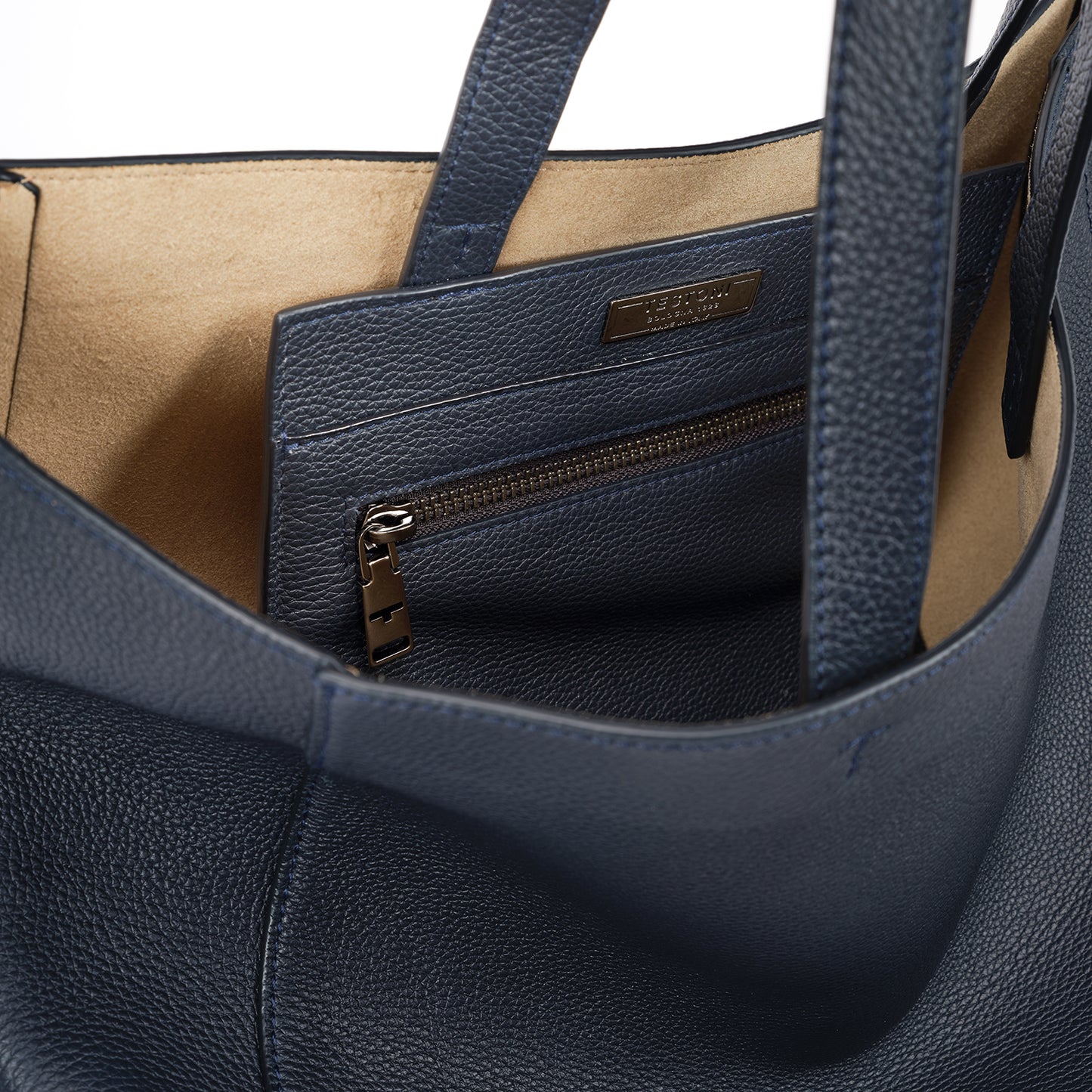 NOTO  TOTE BAG DELUXE GRAINED CALF