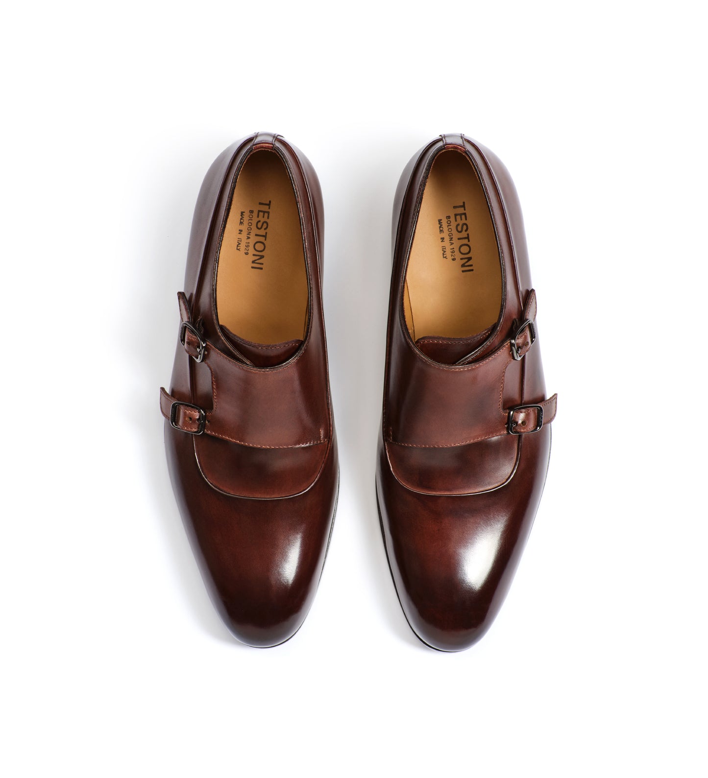 SANT'EULALIA LEATHER MONK STRAP