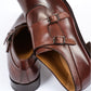 SANT'EULALIA LEATHER MONK STRAP