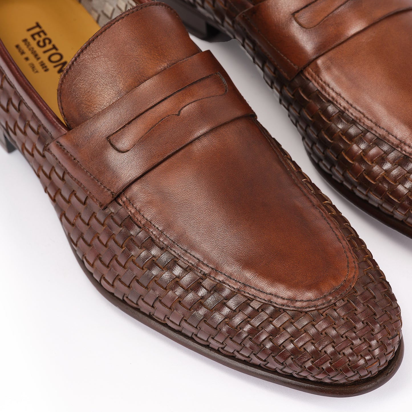 TIVOLI LOAFER UNLINED WOVEN CALF