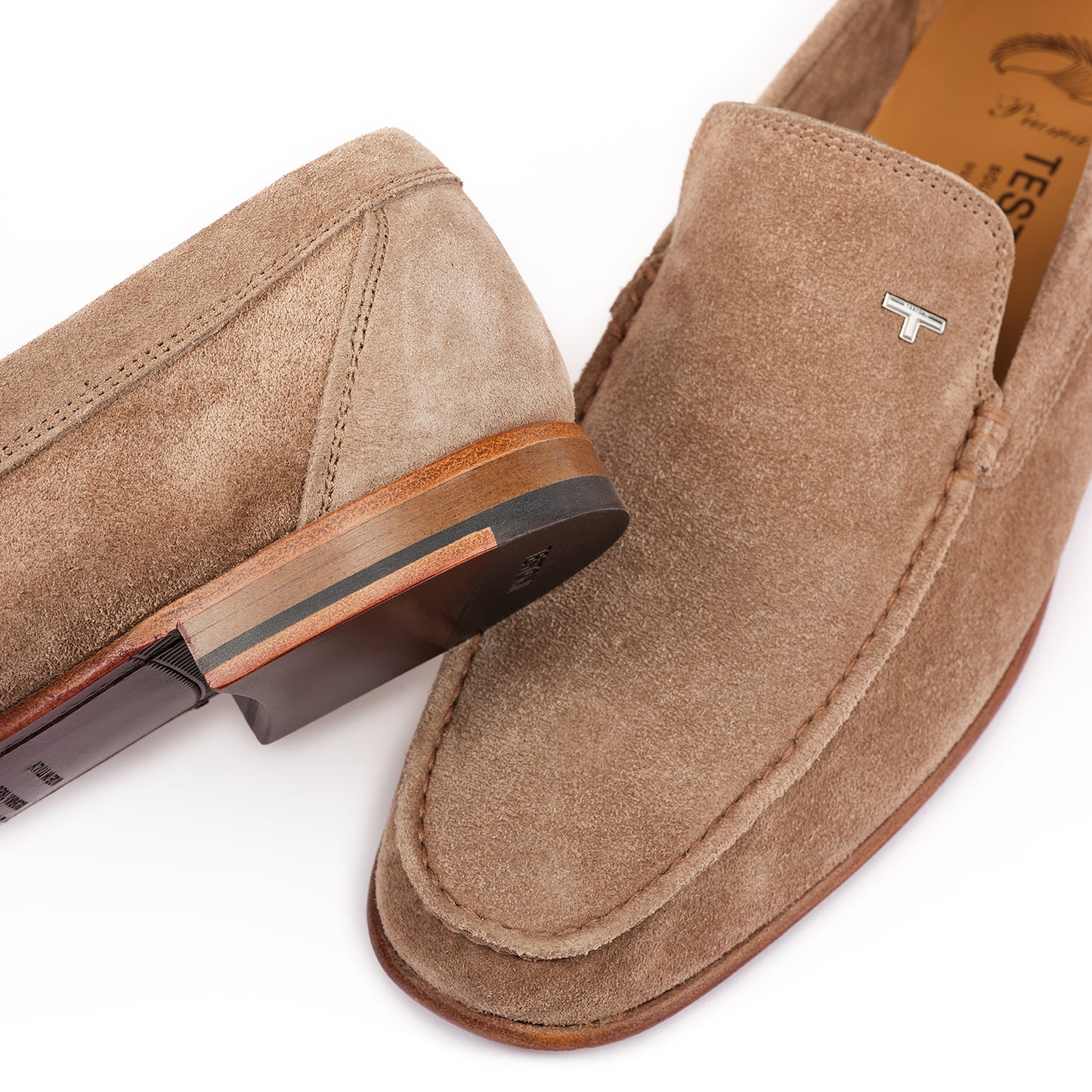 BRACCIANO MOCCASIN  UNLINED SUEDE