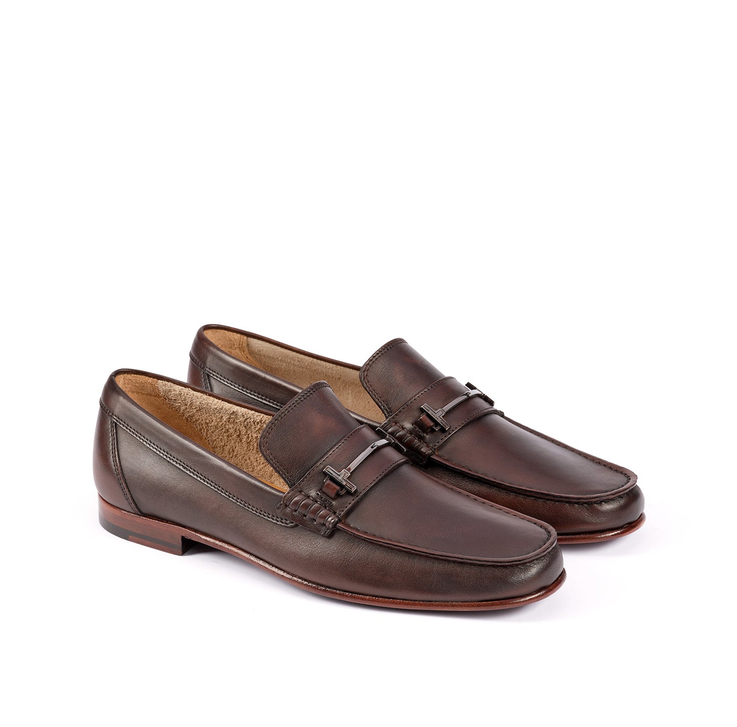 BRACCIANO MOCCASIN UNLINED SOFT DELAVE  CALF