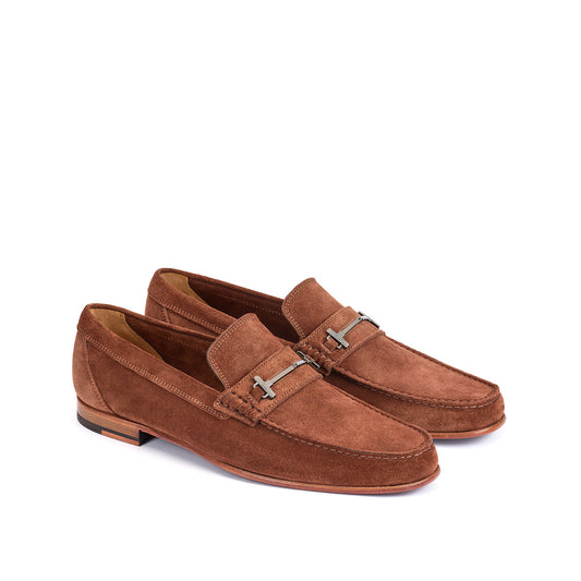 BRACCIANO MOCCASSIN  UNLINED SUEDE