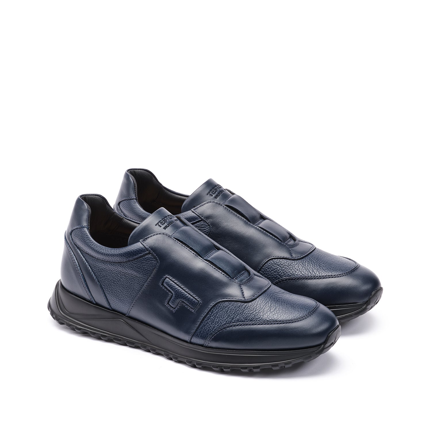 CUNEO SNEAKER SPORT NAPA CALF +GRAINED CALF