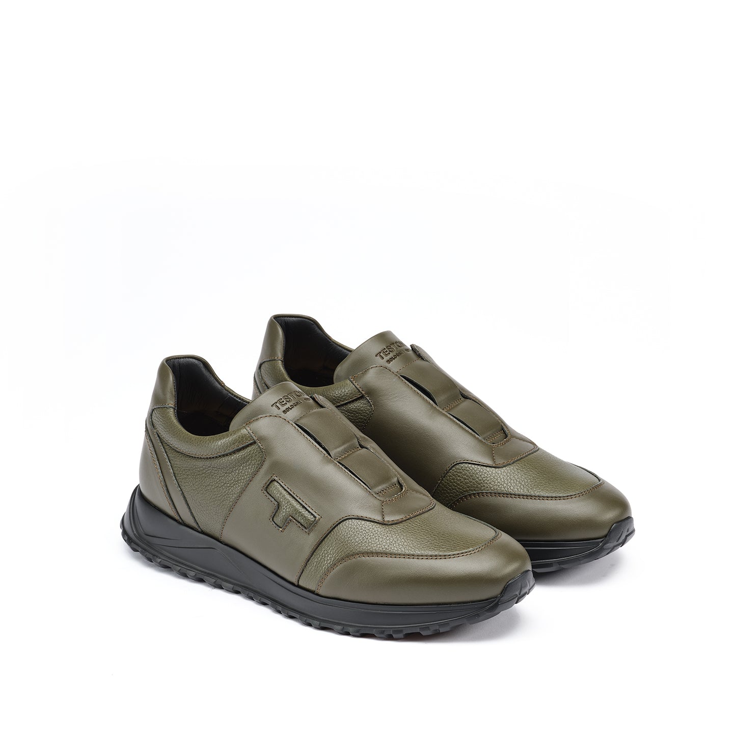 CUNEO SNEAKER SPORT NAPA CALF + GRAINED CALF