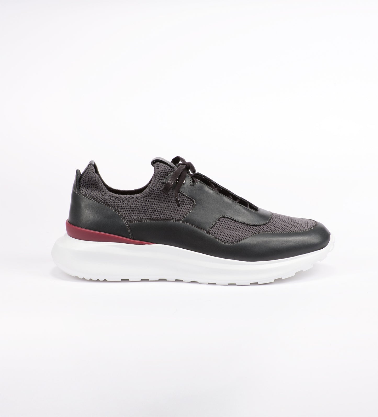 TREVISO SNEAKER IN FABRIC AND LEATHER