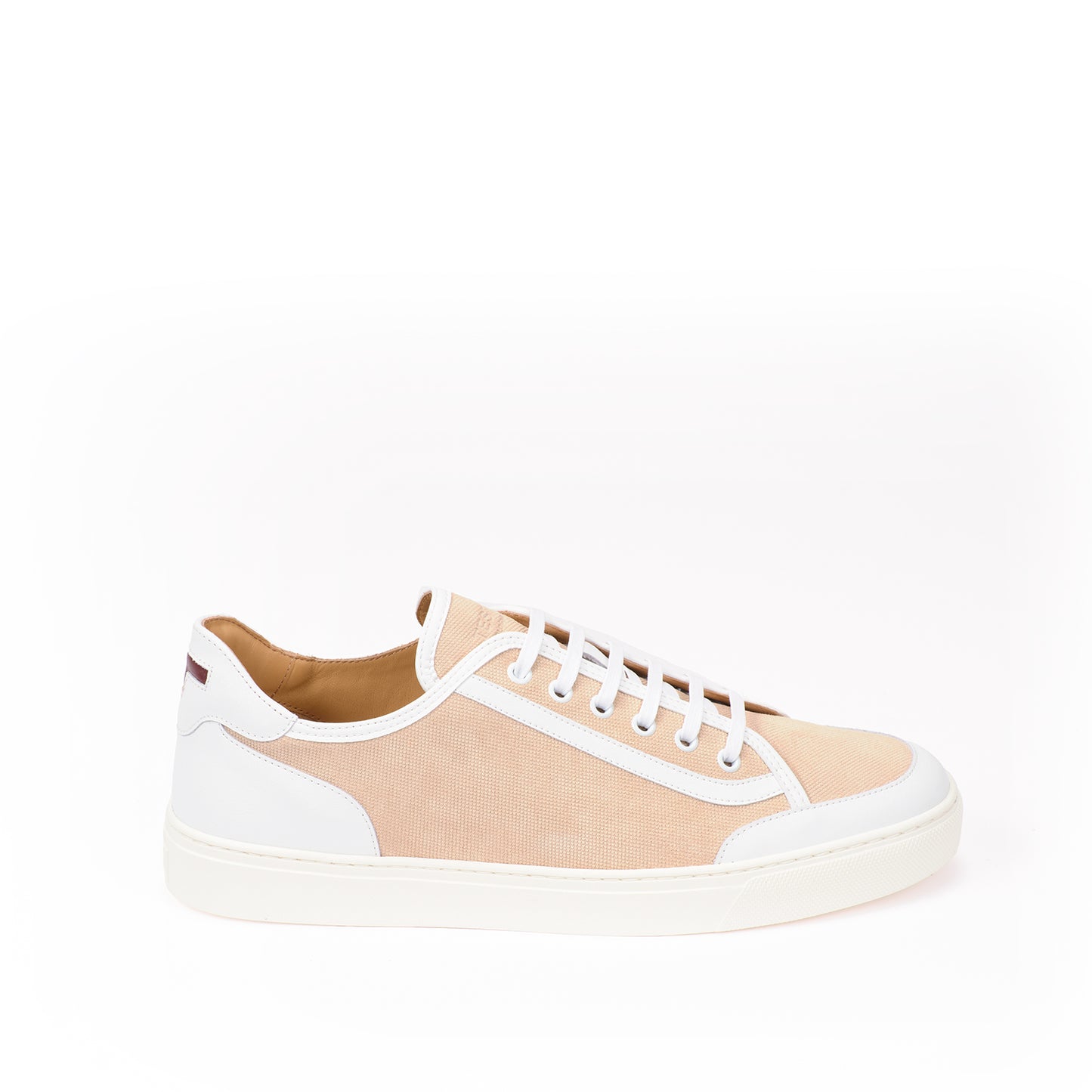 NAPOLI SNEAKER PRINTED CANVAS SUEDE+CALF