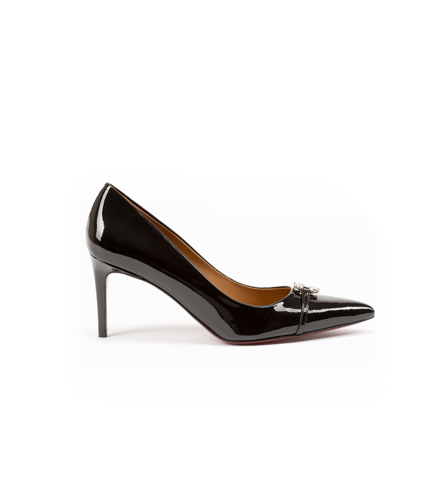 MACAO PUMP IN PATENT LEATHER