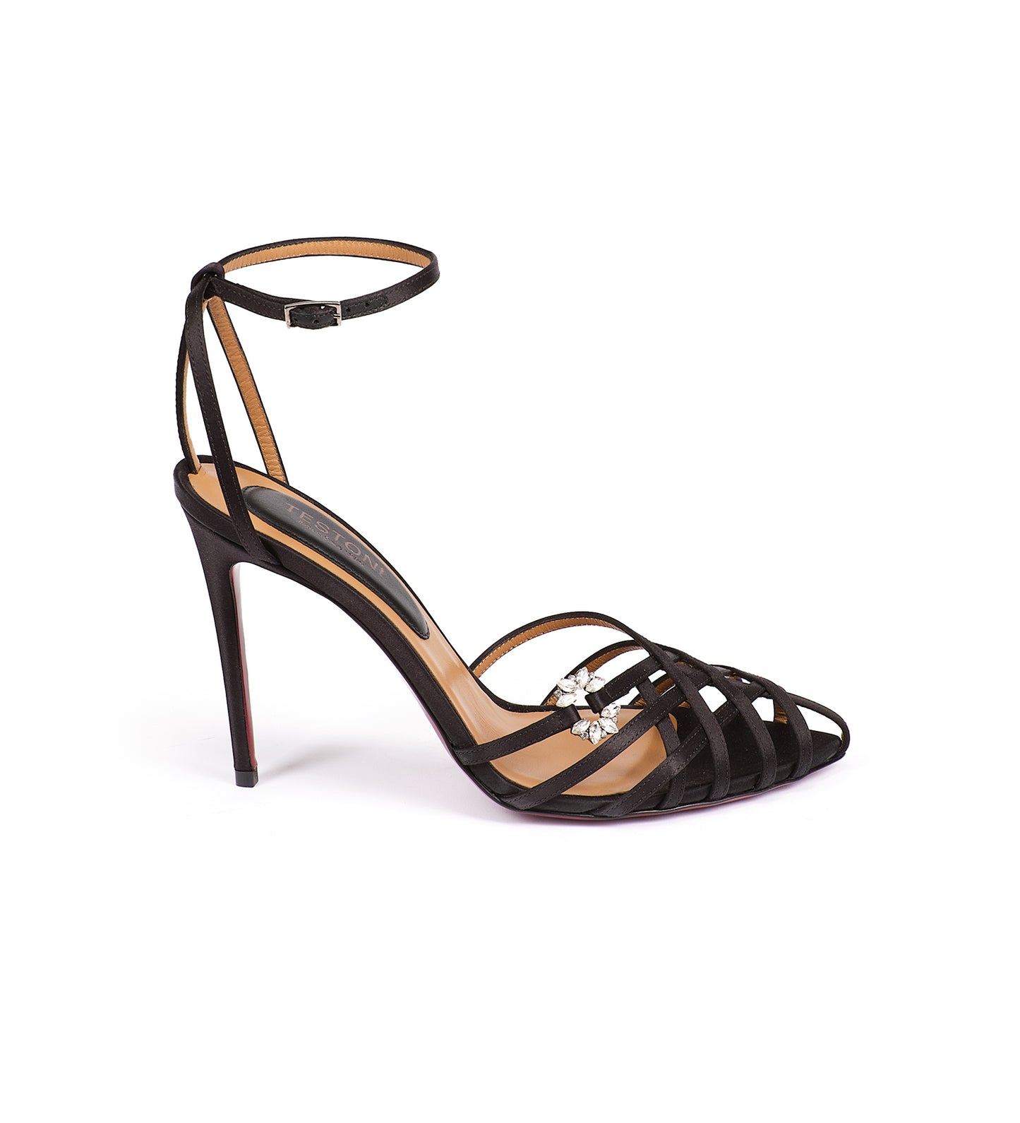 MACAO SANDAL IN SATIN