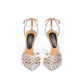 MACAO SANDAL SAFFIANO LAME CALF