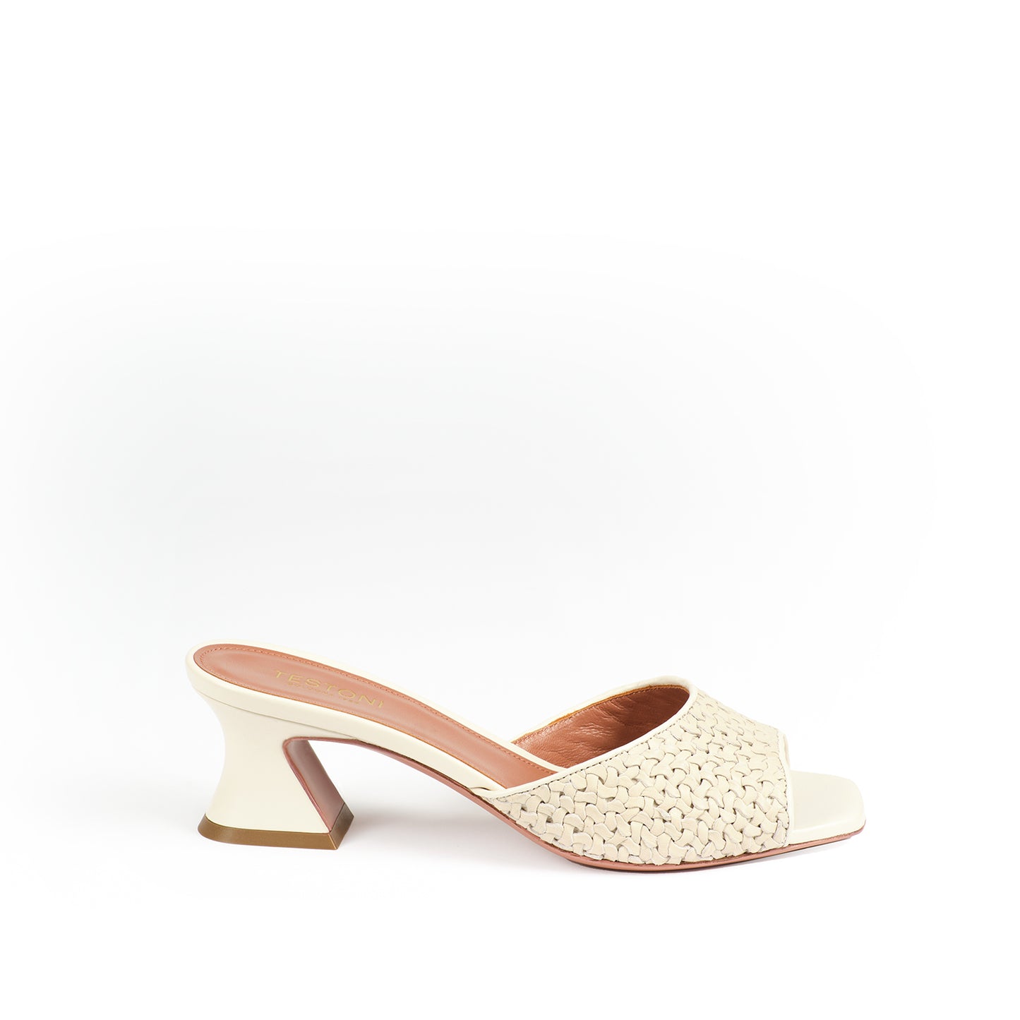 LISA SABOT MINI WOVEN CALF