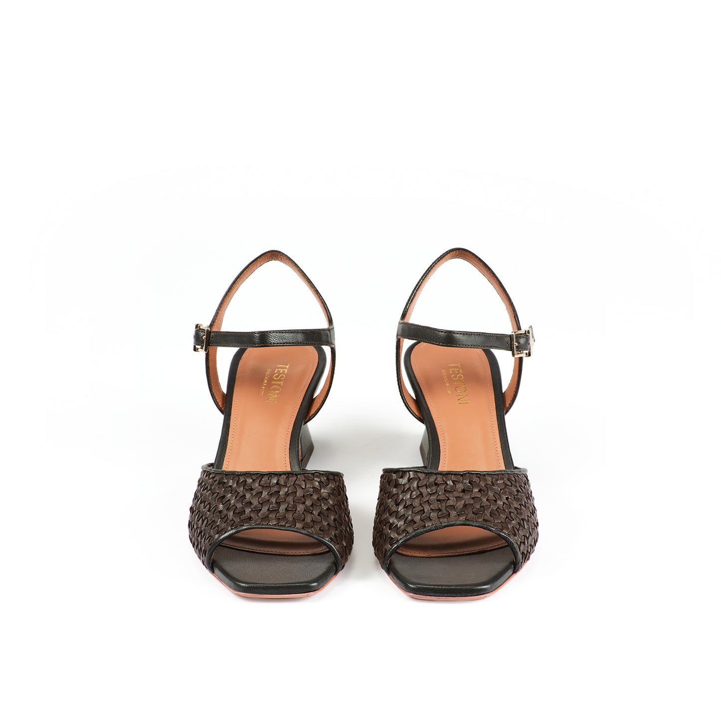 LISA SANDAL MINI WOVEN CALF