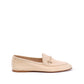 MONICA LOAFER UNLINED SUEDE KID - SANDSTONE + LIGHT GOLD