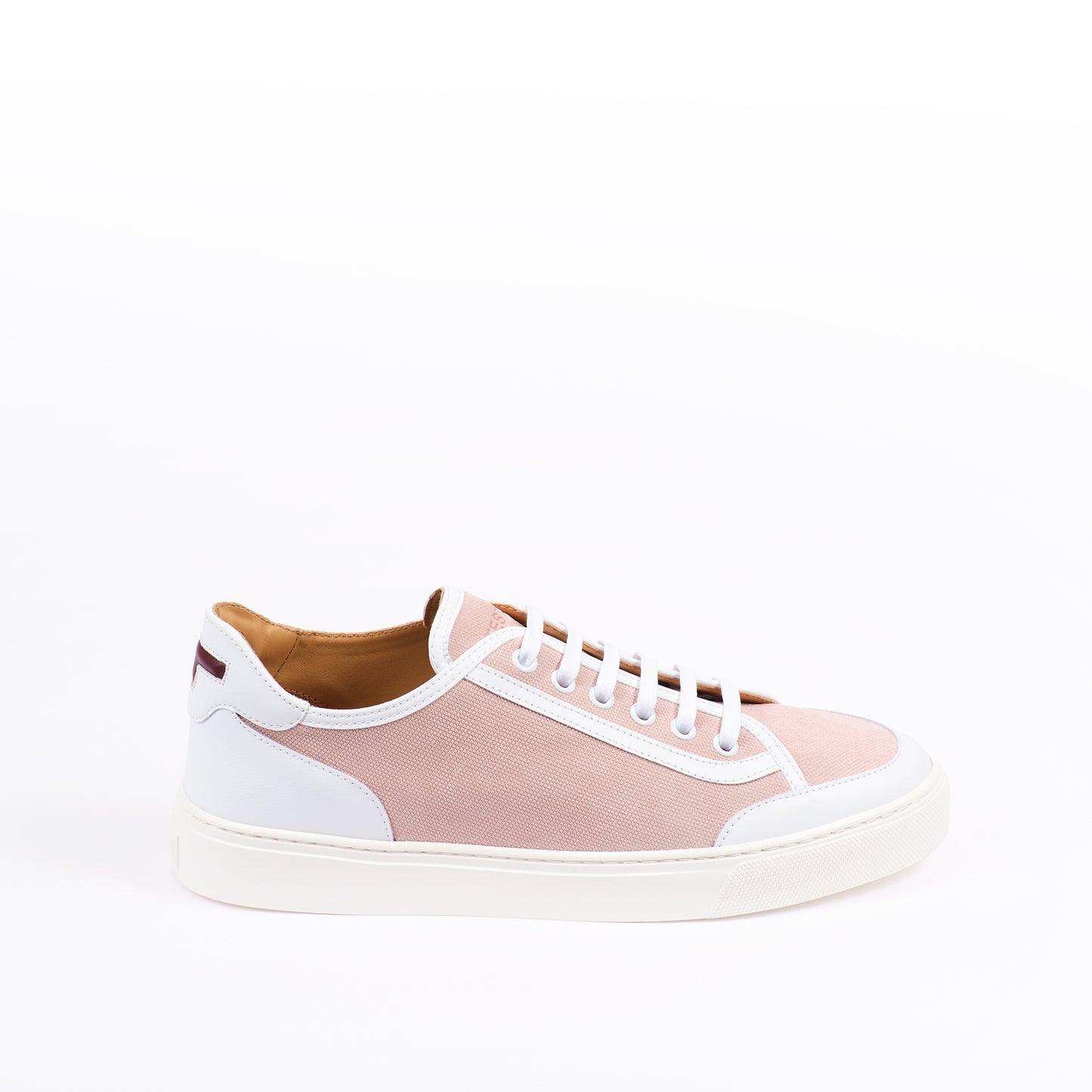 JENNY SNEAKER PRINTED CANVAS SUEDE+CALF