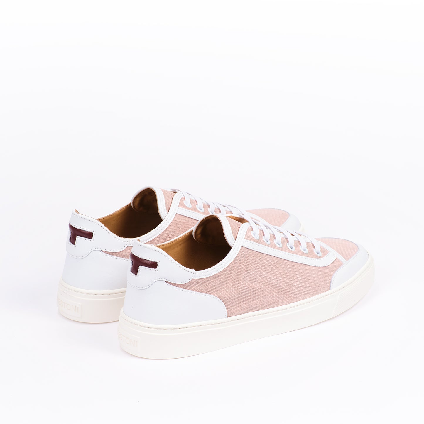 JENNY SNEAKER PRINTED CANVAS SUEDE+CALF