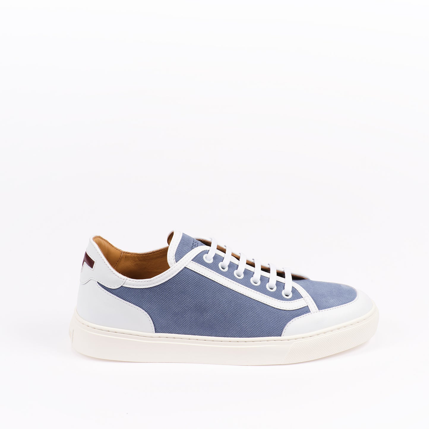 JENNY SNEAKER PRINTED CANVAS SUEDE+ CALF