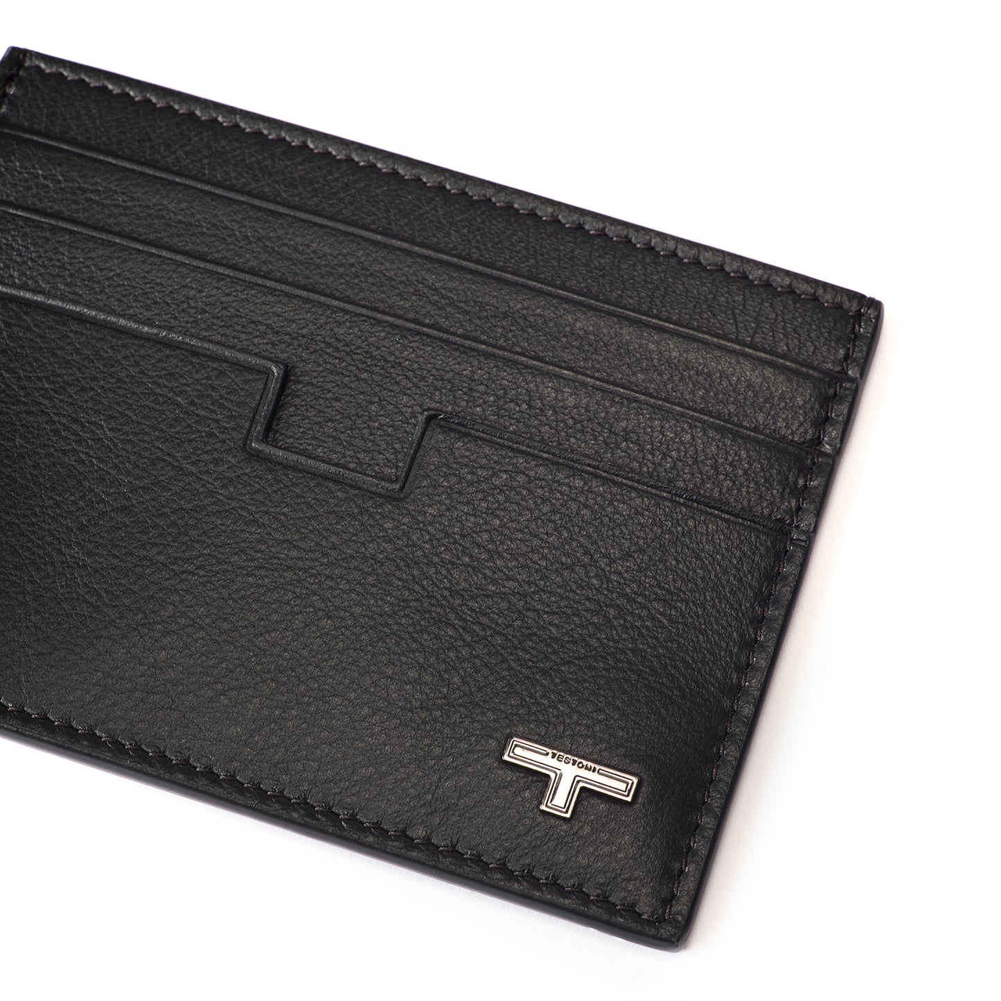 CREDIT CARD CASE MINI GRAINED CALF