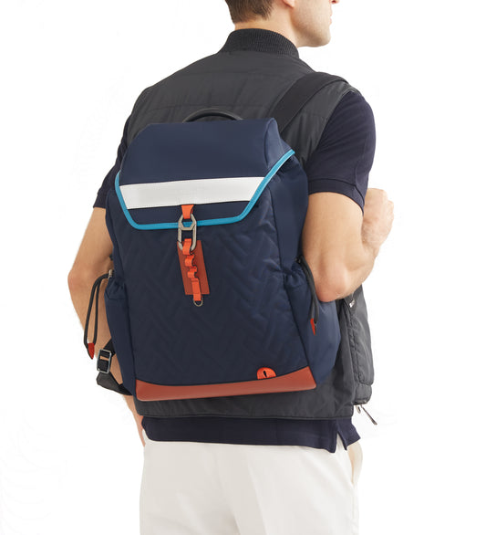 PRAGELATO QUILTED ECO-NYLON BACKPACK